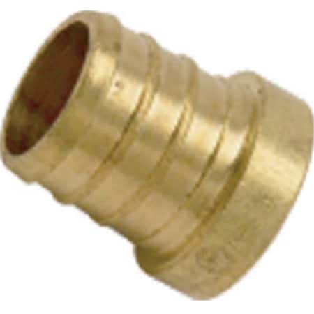 Homestead 0.37 in. Brass Barb Pex End Plug HO584504